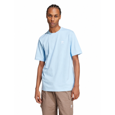 adidas Originals Mens Trefoil Essentials T-Shirt - Clear Sky Blue